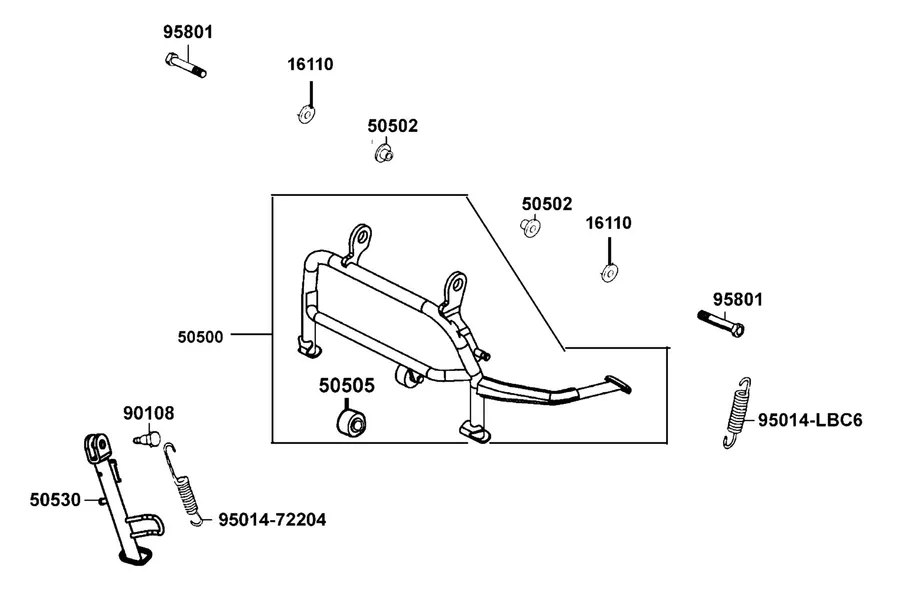 F15 Stand parts diagram