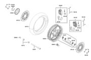 F07 Front Wheel parts diagram thumbnail
