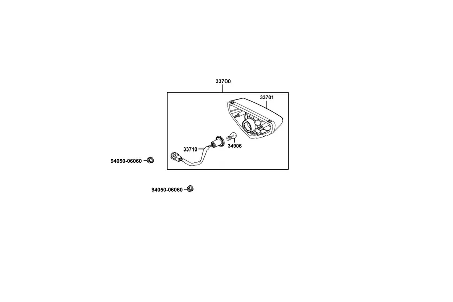 F19 Light Tail parts diagram