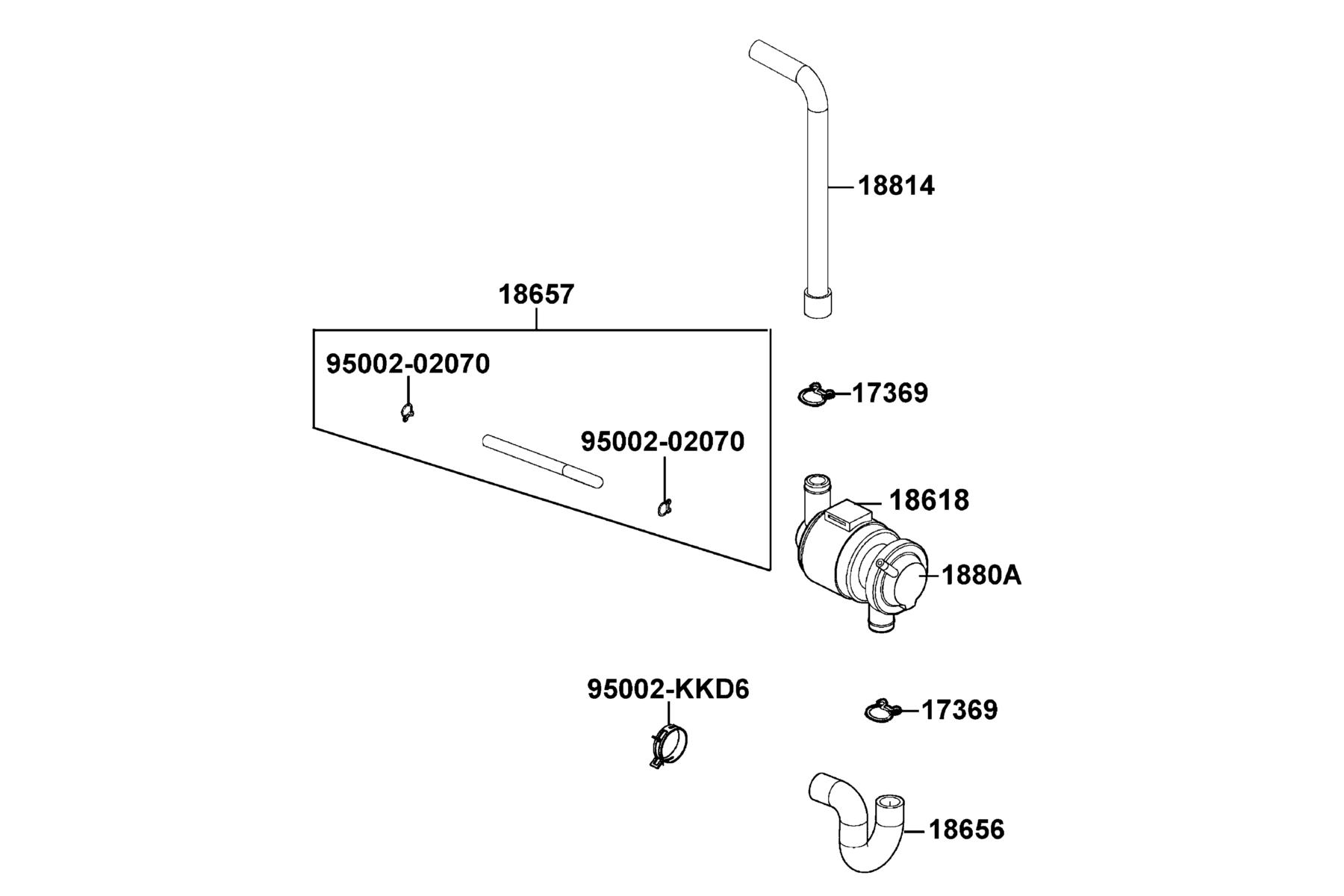 Mongoose 270(2020) Aicv parts diagram