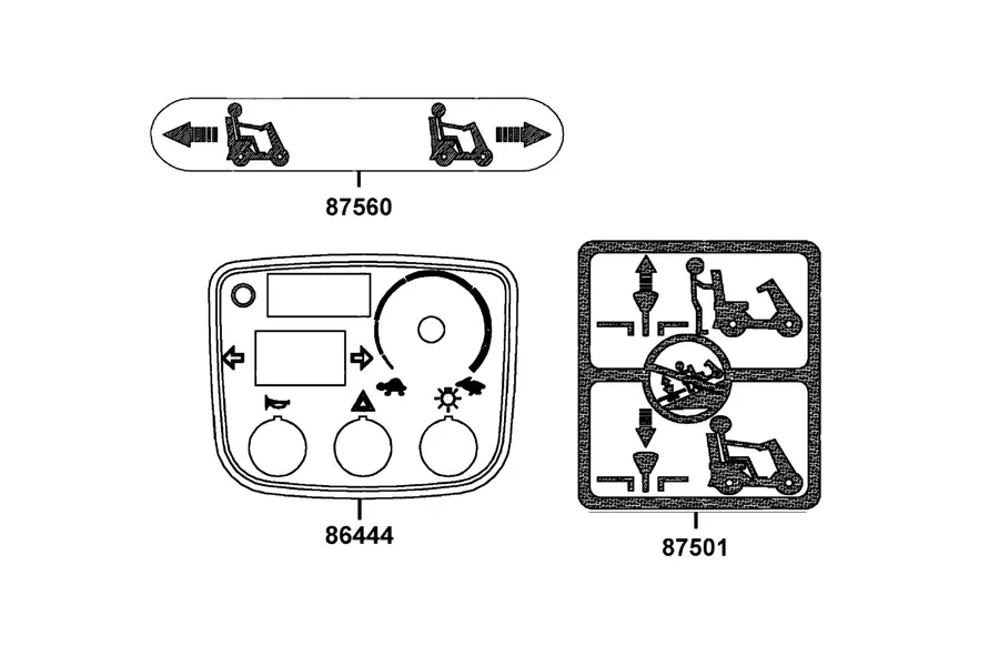 F13 Caution Label parts diagram