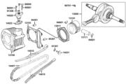E03 Cylinder ● Piston ● Crankshaft parts diagram thumbnail