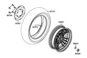 F08 Rear Wheel parts diagram thumbnail