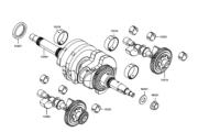 E09 Crank Shaft●Drive Proocket parts diagram thumbnail