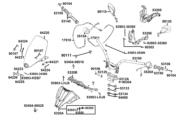 F03 Handle Steering ● Handle Cover parts diagram thumbnail