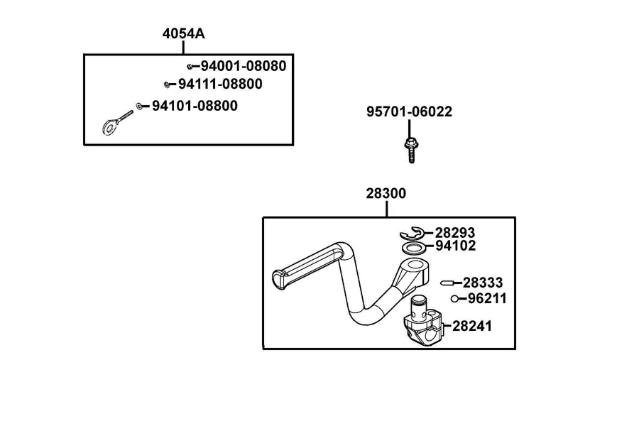 F14 Kick Starter Arm parts diagram