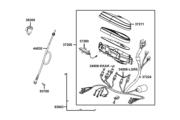 F02 Speedometer parts diagram thumbnail