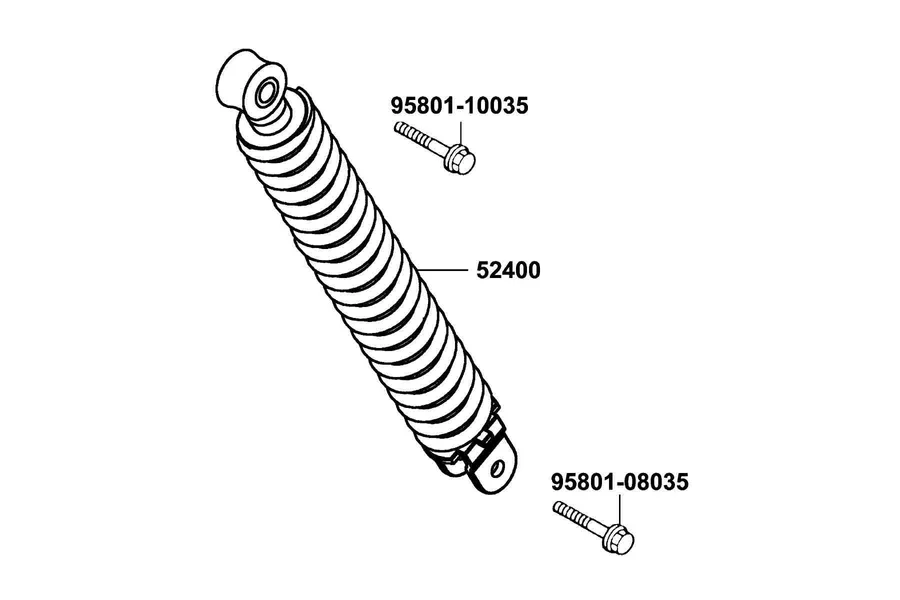 F16 Rear Cushion parts diagram