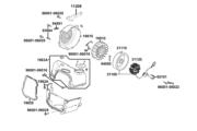 E08 Fan Cover ● Generator parts diagram thumbnail