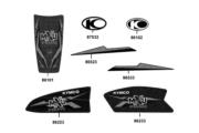 F25 Emblem●Stripe parts diagram thumbnail