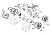 F07 Front Wheel parts diagram thumbnail