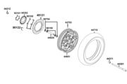 F07 Front Wheel parts diagram thumbnail