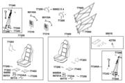 F09 Seat parts diagram thumbnail