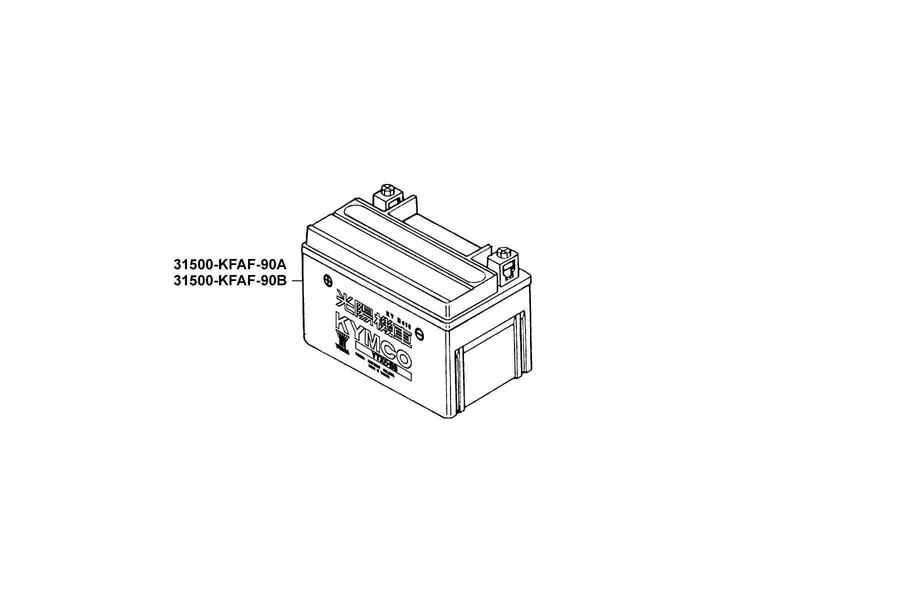 F11 Battery parts diagram