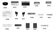 F22 Emblem ● Stripe parts diagram thumbnail
