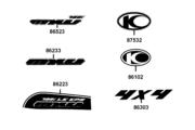 F25 Emblem●Stripe parts diagram thumbnail