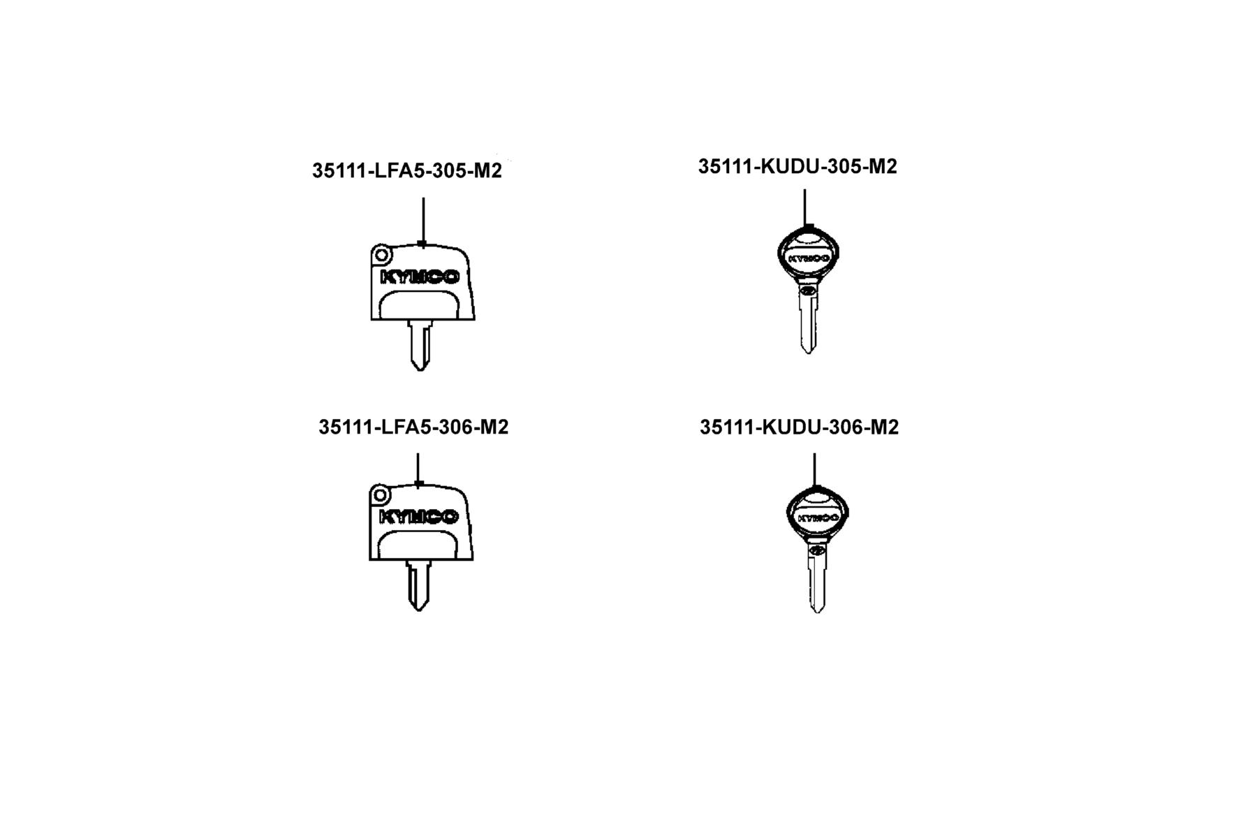 MXU 700i LE(2021) Key Comp parts diagram