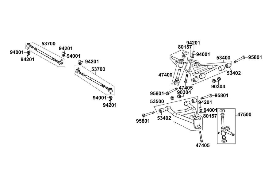 F06 搖臂組 parts diagram