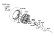 F07 Front Wheel parts diagram thumbnail