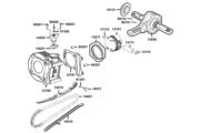 E03 Cylinder●Piston●Crankshaft parts diagram thumbnail