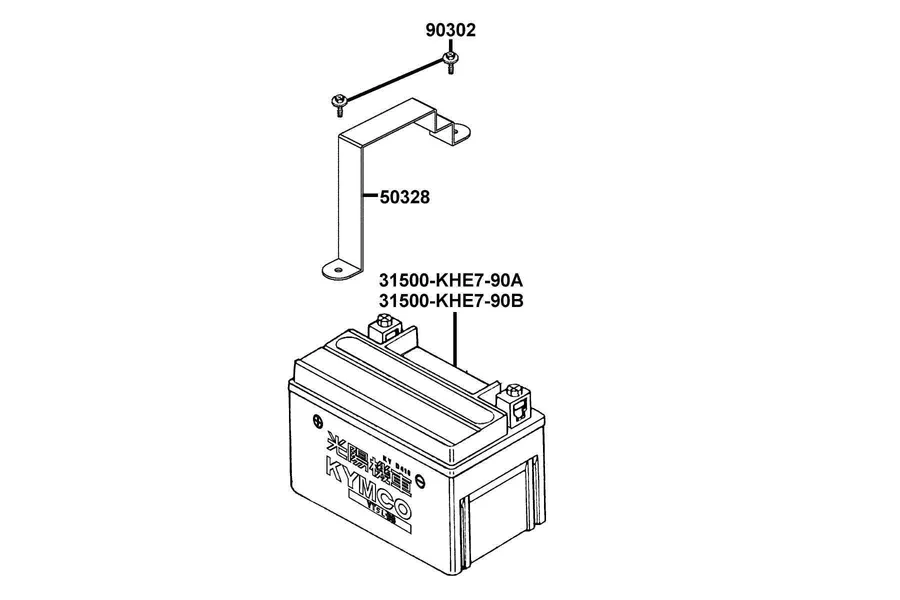 F11 Battery parts diagram