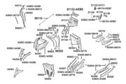 F05 Front Cover ● Front Fender parts diagram thumbnail