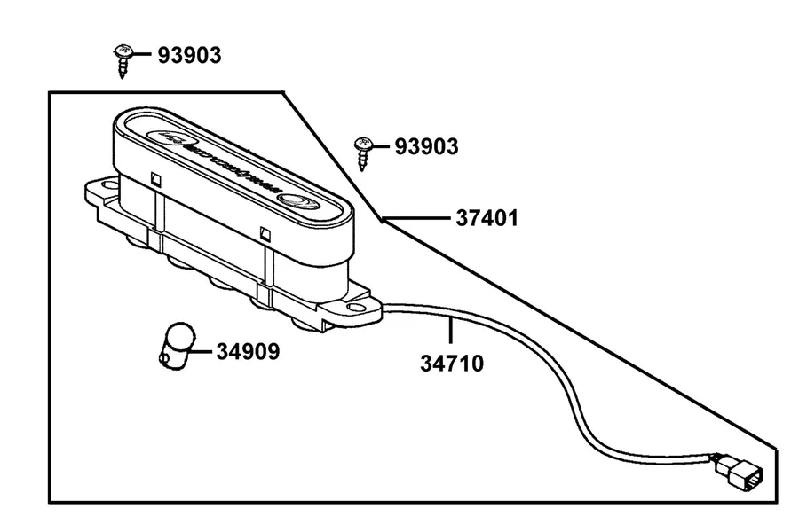 F02 Pilot Lamp parts diagram