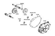 E09 Transmission parts diagram thumbnail