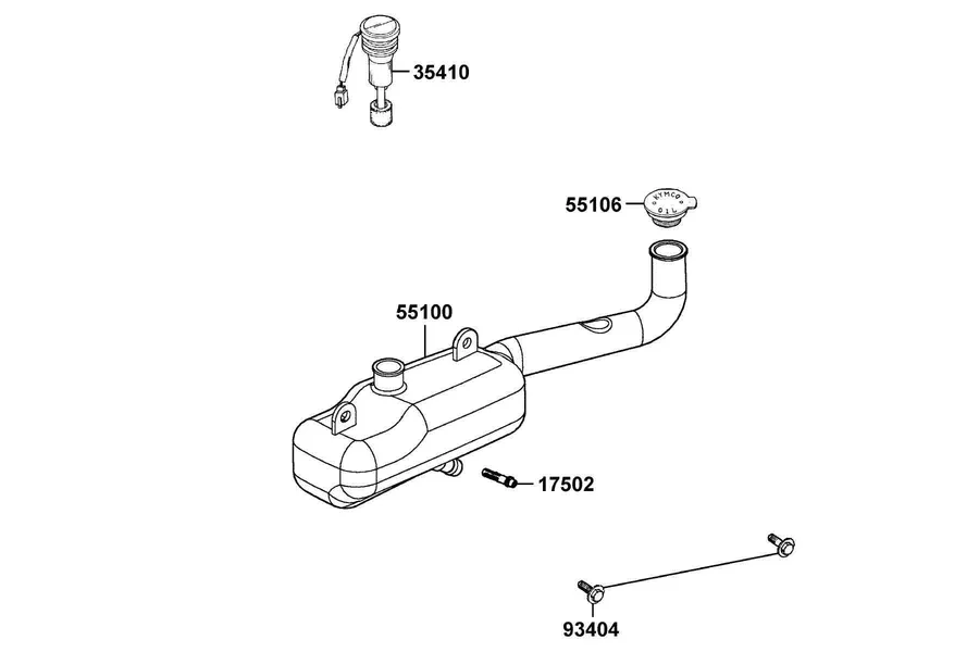 F11 Oil Tank parts diagram