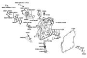 E04 Right Crankcase Cover ● Water Pump parts diagram thumbnail