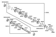 E16 Transmission parts diagram thumbnail