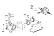 E03 Cylinder ● Piston ● Crankshaft parts diagram thumbnail