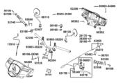 F03 Handle Steering ● Handle Cover parts diagram thumbnail