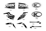 F24 Emblem ● Stripe parts diagram thumbnail