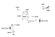 F15 Stand ● Kick Starter Arm parts diagram thumbnail