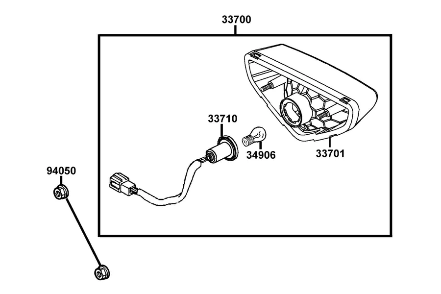 F19 Light Tail parts diagram