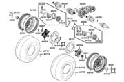 F07 Front Wheel parts diagram thumbnail