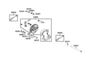 F10 Rr Caliper parts diagram thumbnail