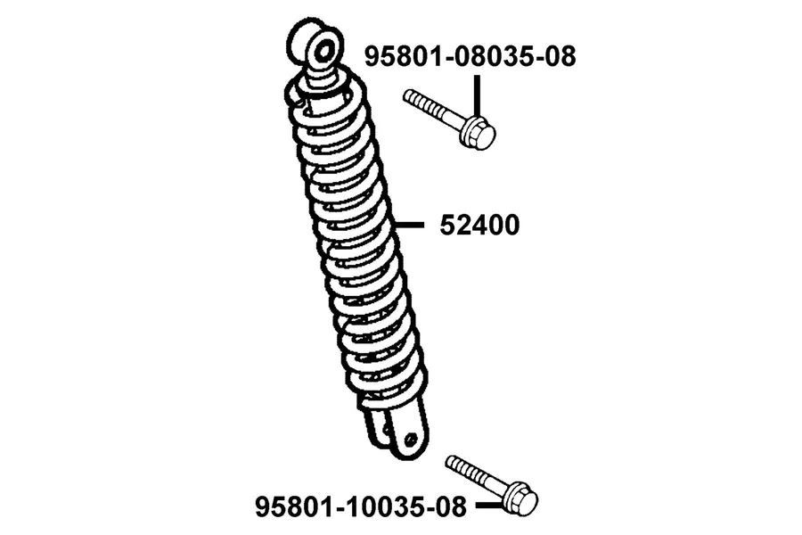 F17 Rear Cushion parts diagram