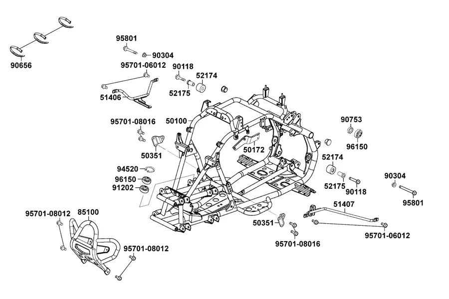 F21 Harness Wire parts diagram
