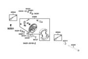 F10 Rr Caliper parts diagram thumbnail
