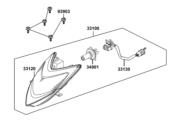 F01 Head Light parts diagram thumbnail