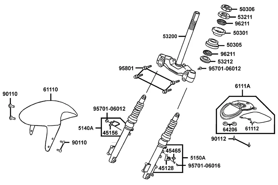 F06 Front Cushion parts diagram