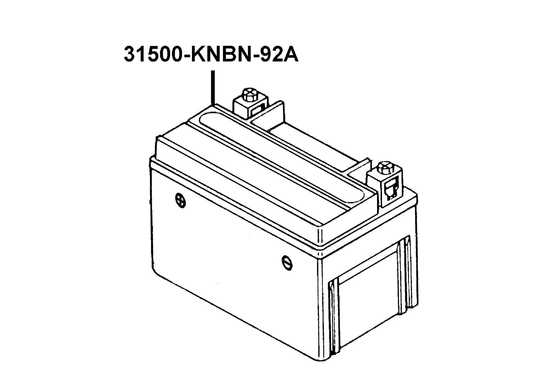 MONGOOSE 90S(2022) Battery parts diagram