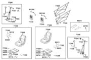 F09 Seat parts diagram thumbnail