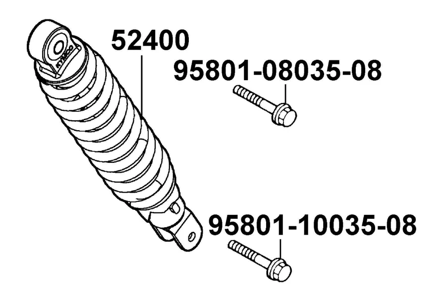 F17 Rear Cushion parts diagram