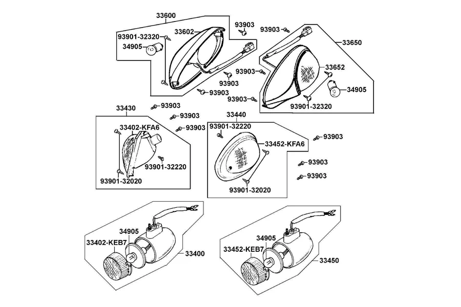 F18 Winker parts diagram