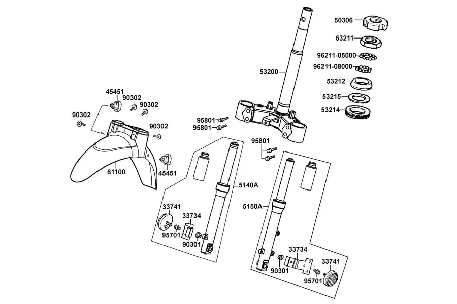 F06 Front Cushion parts diagram
