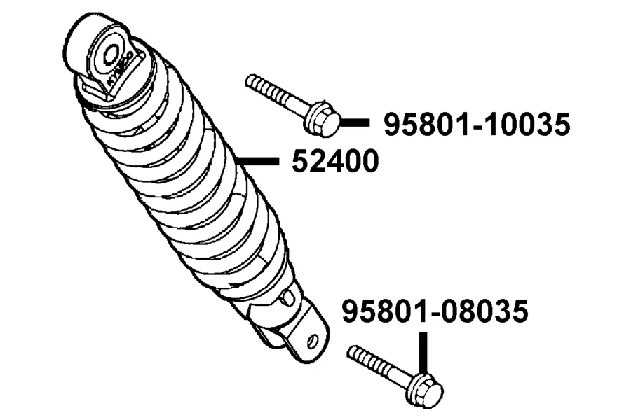 F17 Rear Cushion parts diagram