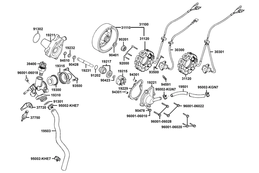 E08 Transmission parts diagram